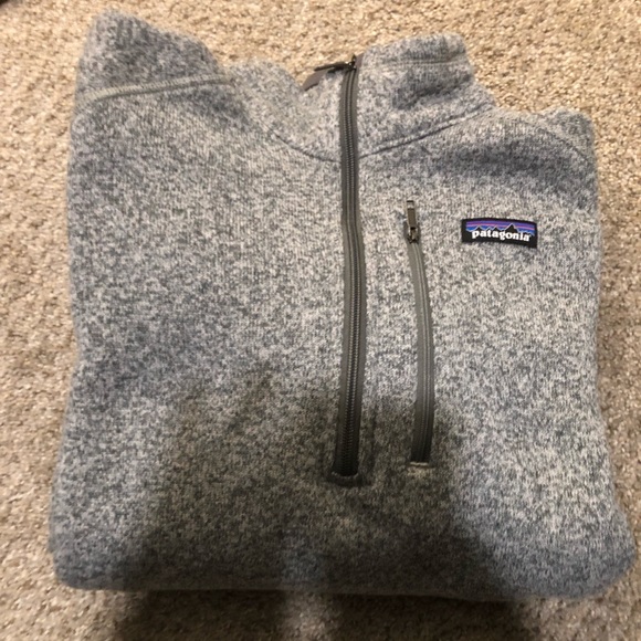 Patagonia Men's Better Sweater 1/4 Zip Pullover with WWE LOGO - Picture 2 of 7